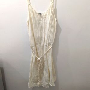 Aerie Raw Hem Muslin Cover Up